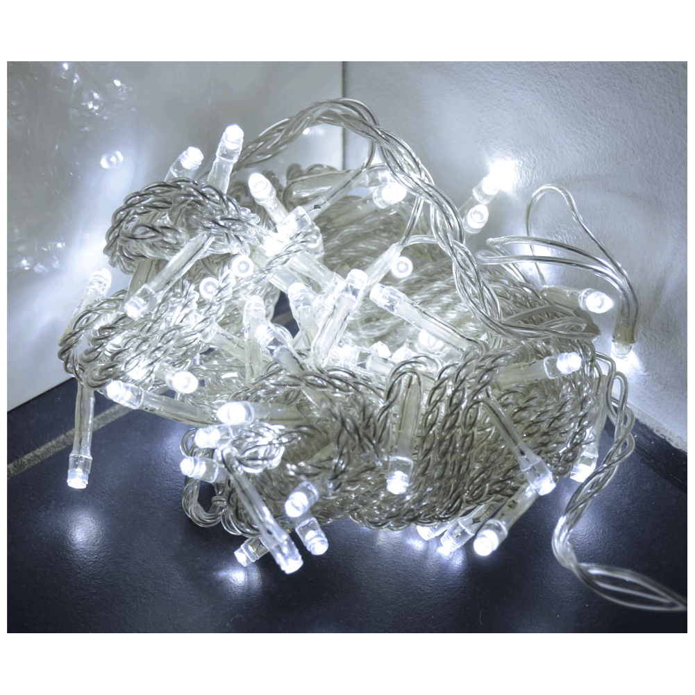 Ljusslinga led 100 lampor 10m temnet